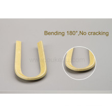 180C degree 0.40mm thichness double glass fiber covered aluminum wire,glassfiber wire with enamelled